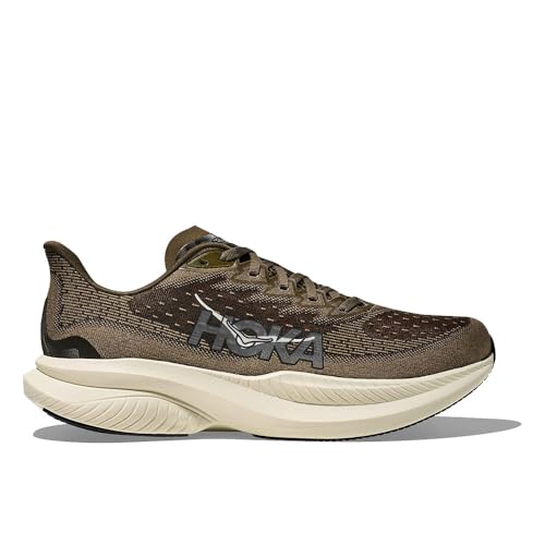 Hoka Men's Mach 6 Antique Olive/Truffle Salt 10 Medium