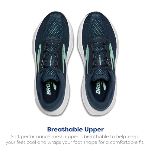 Brooks Women’s Anthem 8 Neutral Running Shoe - Spellbound/Yucca/White - 9.5 Medium