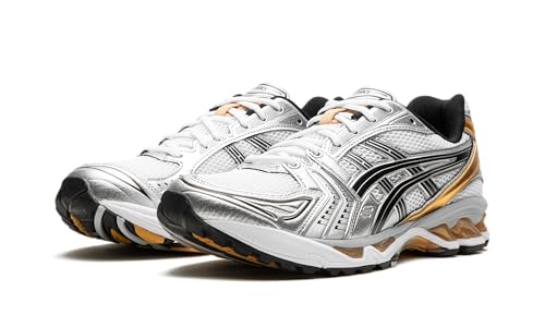 ASICS Mens Gel-Kayano 14 White/Pure Gold White/Pure Gold 1201A019 102 - Size 8.5