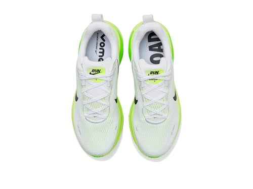 Nike Men's Vomero 18 White/Black/Electric Green/Volt 11.5 Medium