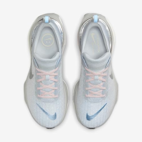 Nike Invincible 3 Women's Road Running Shoes (DR2660-010, Photon Dust/Psychic Blue/Sail/Light Smoke Grey) Size 5