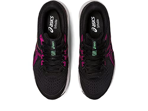 ASICS Women's Gel-Contend 8 Running Shoes, 11, Black/Pink Rave