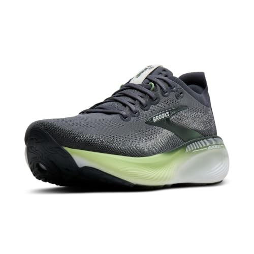 Brooks Adrenaline GTS 25 Grey/Paradise Green/Spruce, Grey Paradise Green Spruce, 10.5 US