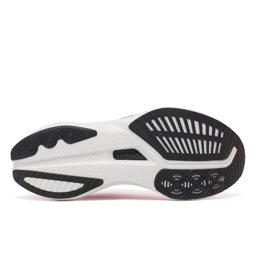 Saucony Women's Endorphin Speed 5 Sneaker, Shock/Black, 8