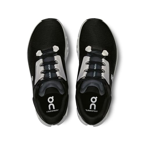 On Women CLOUDSTRATUS 3 Sneakers Black/Frost 9.5
