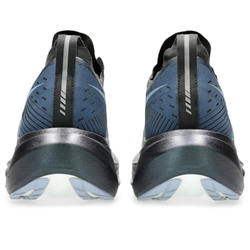 ASICS Unisex MEGABLAST Running Shoes, 8.5M / 10W, Black/White