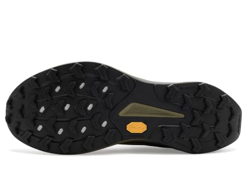 Saucony Men's Peregrine 16 Sneaker, Field/Black, 10.5