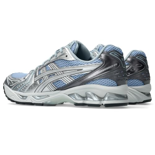 ASICS Unisex Gel-Kayano 14 Sneakers, Dolphin Grey/Pure Silver, 10 US Women/8.5 US Men