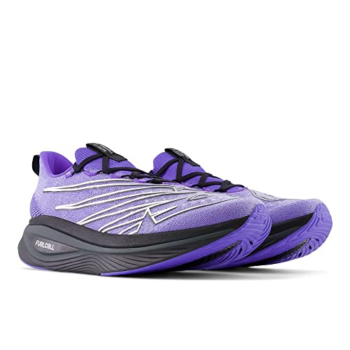 New Balance Men's FuelCell SuperComp Elite V3 Running Shoe, Electric Indigo/Black, 7 W