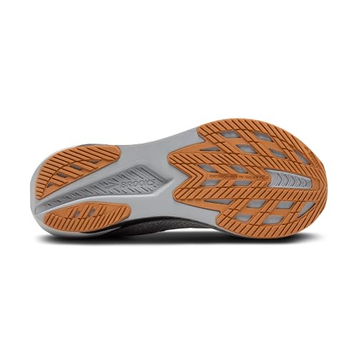 Brooks Men’s Hyperion 2 Neutral Running Shoe - Alloy/Bright White/Black - 8 Medium