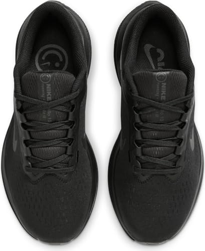 Nike Winflo 10 Road Running Shoe – Women's Running Shoes, Black Black Anthracite, 7.5 US