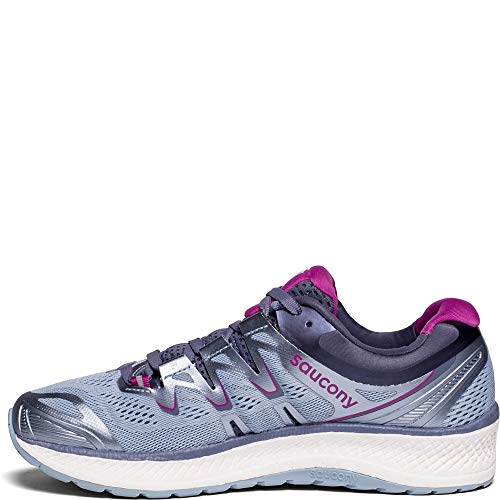 Saucony Women's Triumph ISO 4 Running Shoe, Fog/Grey, 11.5 Wide US
