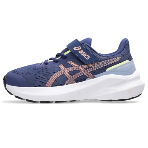 ASICS Kid's GT-1000 13 Pre School Running Shoes, 2, Indigo Blue/Breeze