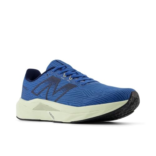 New Balance Men's FuelCell Propel V5 Running Shoe, Sea Stone/Olivine/Mineral, 13 M