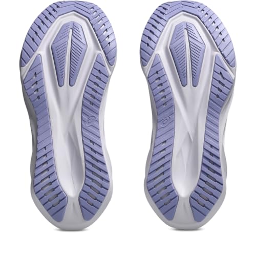 ASICS Women's NOVABLAST 5 Running Shoes, 7, White/Lilac HINT