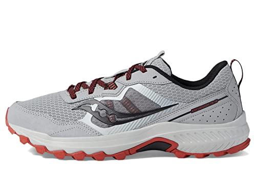 Saucony Men's Excursion Tr16 Trail Running Shoe, Alloy/Lava, 9