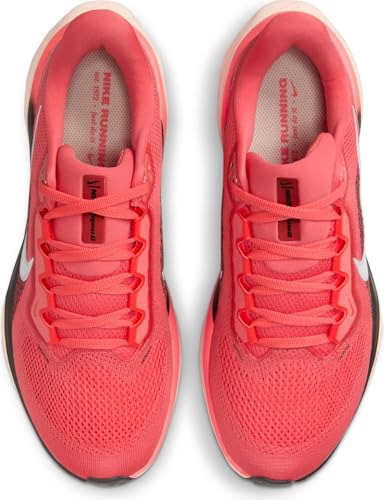 Nike AIR Zoom Pegasus 41 Womens Laced Shoes, MAGICEMBERWHITE-Black-WASHEDCORAL, 39 EU