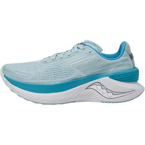 Saucony Women's Endorphin Shift 3 Sneaker, Glacier/Ink, 8.5