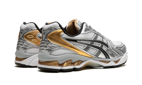 ASICS Mens Gel-Kayano 14 White/Pure Gold White/Pure Gold 1201A019 102 - Size 8.5