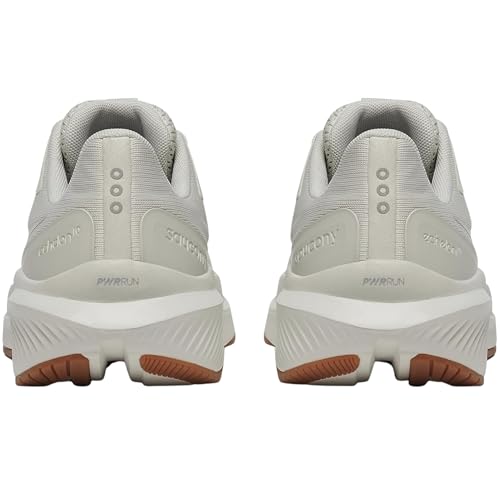 Saucony Men's Echelon 10 Sneaker, Birch/Gum, 10.5 Wide