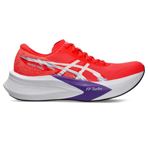 ASICS Women Magic Speed 4 Flash Red/White 5.5 Medium