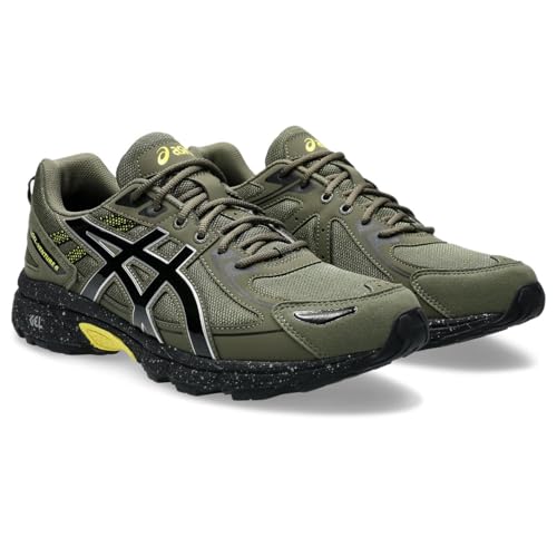 ASICS Unisex Gel-Venture 6 Trainers, Coat Green Black, 38 EU