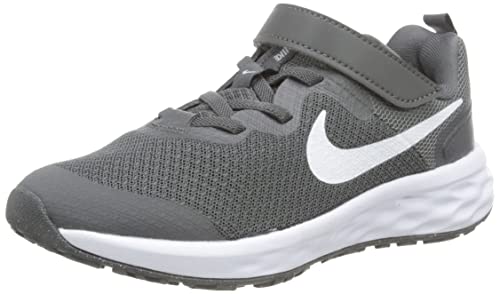 Nike Revolution 6 Nn (GS), Unisex Children's Gymnastics Shoes, Iron Grey White Smoke Grey, 4 US