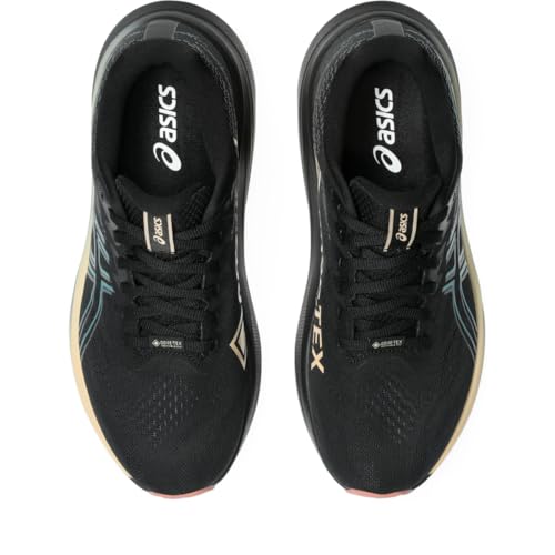ASICS Women's GT-2000 14 Running Shoes, 5.5, Black/Misty Pine
