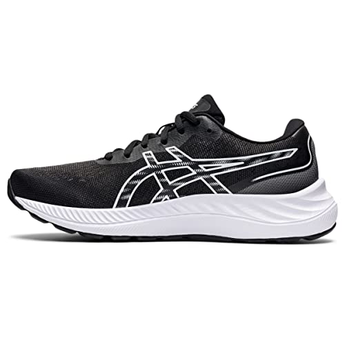 ASICS Women's Gel-Excite 9 Running Shoes, 5, Black/White