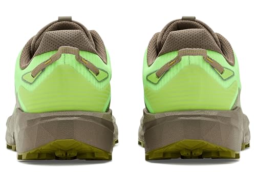 New Balance Men's FuelCell Rebel Trail Running Shoe, Afterglow/Thunder Brown, 12