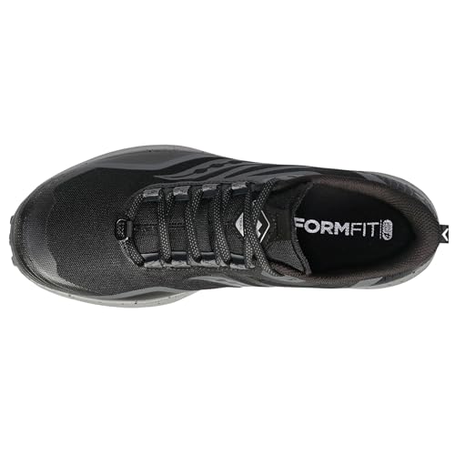Saucony Women's Peregrine 12 Running Shoe, Black/Charcoal, 7