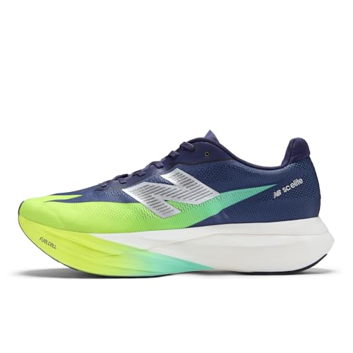 New Balance Men's FuelCell SuperComp Elite V5 Running Shoe, Boysenberry/Afterglow, 11.5