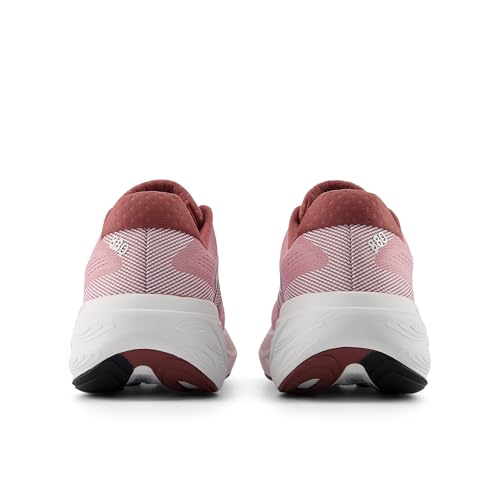 New Balance Women's Fresh Foam X 880 V15 Running Shoe, Washed Burgundy/Pink Taffy/Silver Metallic, 9 M