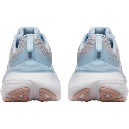 Saucony Women's Guide 18 Sneaker, Cloud/Dream, 9