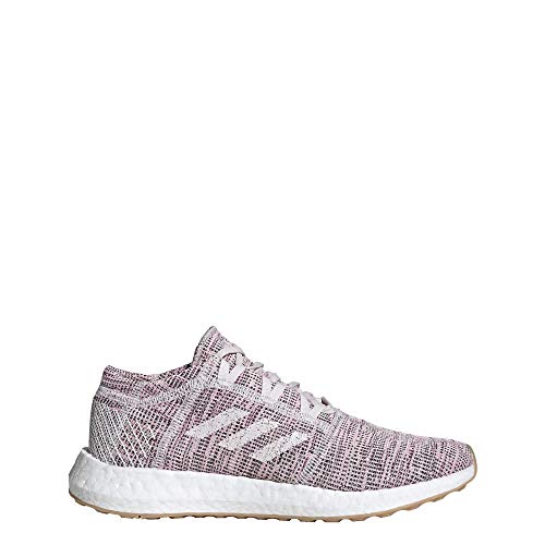 Adidas Performance Women's Pureboost Go Athletic Shoe, Orchid Tint/White/raw White, 9.5 M US