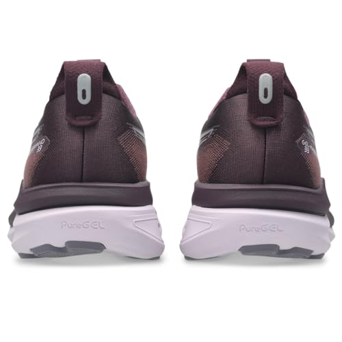 ASICS Women's Gel-Kayano 33 Running Shoes, 7.5, Dark Aubergine/Dahlia