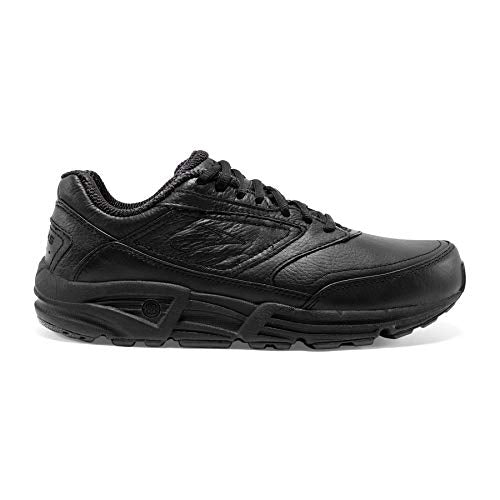 Brooks Womens Addiction Walker Walking Shoe - Black - 2A - 9.0
