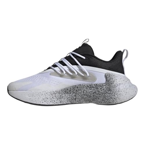 Adidas Men's Alphaboost V2, White/Solid Grey/Black, 8