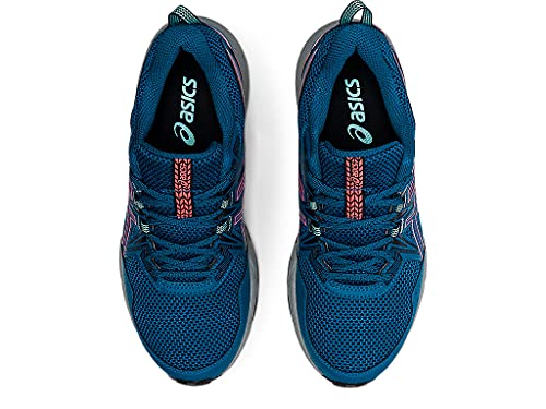 ASICS Women's Gel-Venture® 8 Running Shoes, 6.5, DEEP SEA Teal/Blazing Coral