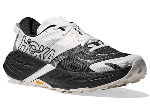 Hoka Women's Speedgoat 7 Black/White 10 Medium
