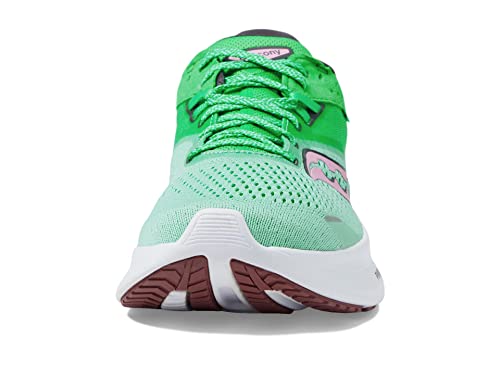 Saucony Ride 16 Womens Shoes Size 6, Color: Sprig/Peony