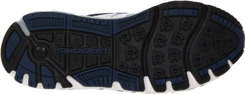 Brooks Men's Addiction 10 Running Shoe,Dark Denim/Primer Grey/Silver/White,7 B US