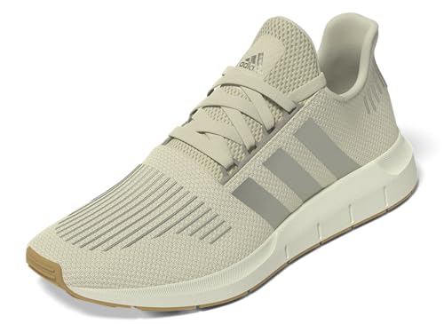 Adidas Women's Swift Run 1.0, Wonder White/Cyber Metallic/Off White, 8