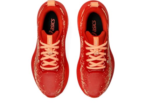 ASICS Kid's Gel-Noosa TRI 16 GS Running Shoes, 6, Cherry Tomato/Energy Orange