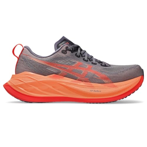 ASICS Unisex SUPERBLAST 2 Running Shoes, 4M / 5.5W, Greyish Purple/Coral Reef