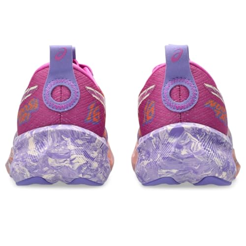 ASICS Women's Noosa TRI 16 Running Shoes, 7.5, Digital Sakura/Amethyst