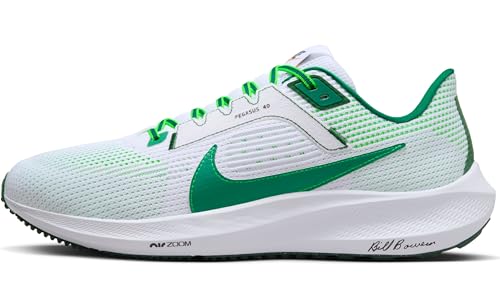 NIKE Men's Air Zoom Pegasus Sneaker, White Malachite Fir Green STRI, 11 US