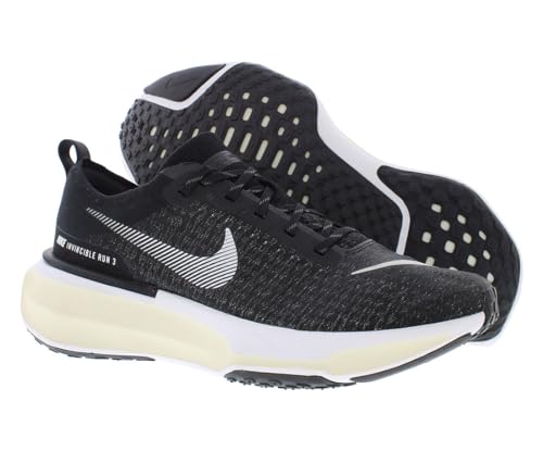 Nike Men's Invincible 3 Road Running Shoes (Black/Dark Grey/White/White, us_Footwear_Size_System, Adult, Men, Numeric, Medium, Numeric_11_Point_5)