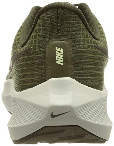 Nike Men's Air Zoom Pegasus Sneaker, Cargo Khaki Sequoia Pilgrim Honeydew, 12 US