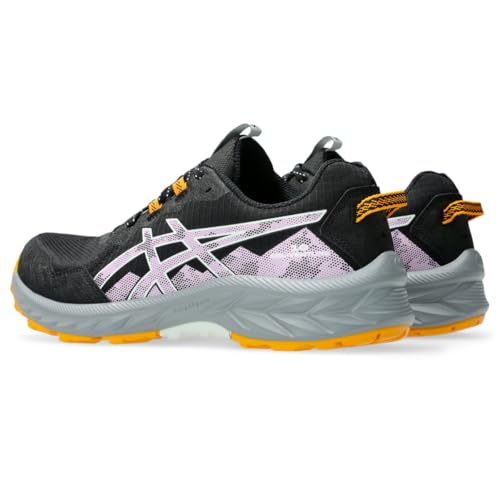 ASICS Women's Gel-Venture 10 Running Shoes, 8, Black/Light UBE